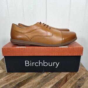 Birchbury Brenston Barefoot Dress Shoes Light Brown Men’s Size 12